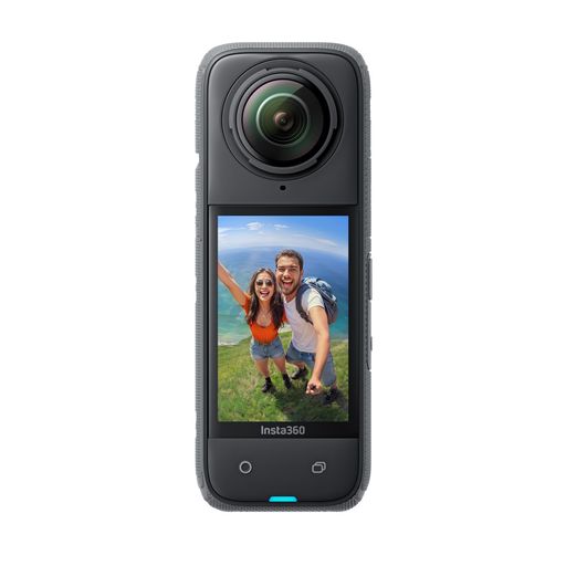 INSTA360 X4-8K防水360度アクションカメラ、4K広角動画、見えない自撮り棒効果、着脱式レンズガード、135分の連続撮影可能なバッテリー、AI編集、手ブレ補正、スポーツ/旅行/アウトドア向け …