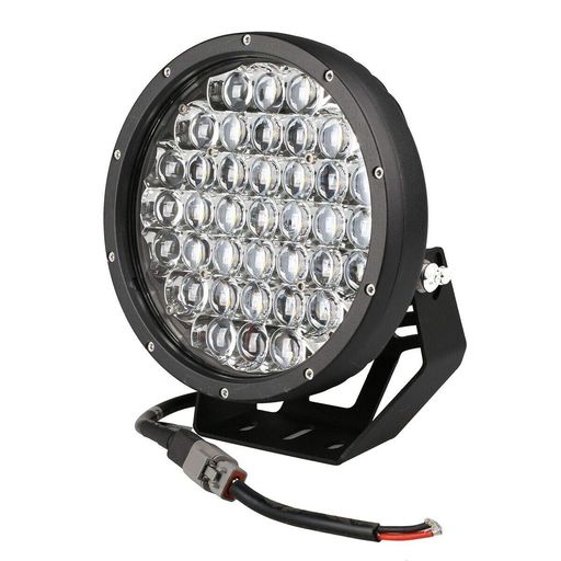 LEDサーチライト 作業灯 丸型 防水 370W オフロード 照射距離700メートル 船舶 重機 車外灯 投光器 白光 12V 24V兼用 1個【LIGHTRONIC】 25,447円