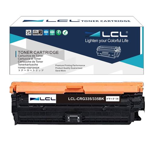LCL CANON用 キャノン用 335BK CRG335 CRG-335BLK (1パック ブラック) 再生トナーカートリッジ 対応機種:CANON LBP9660CI LBP9520C LBP841C LBP842C LBP843CI