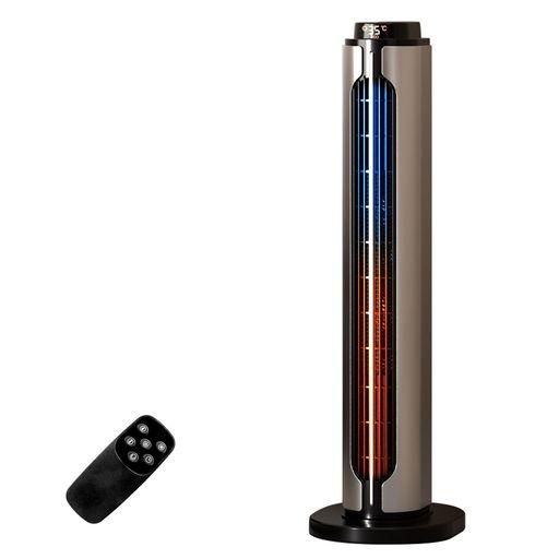 セラミックヒーター 1200W 2秒速暖 冷暖兼用 ECO省エネ 100°首振り リモコン 2~12時間タイマー 転倒・過熱保護 静音 PSE適合 8,628円