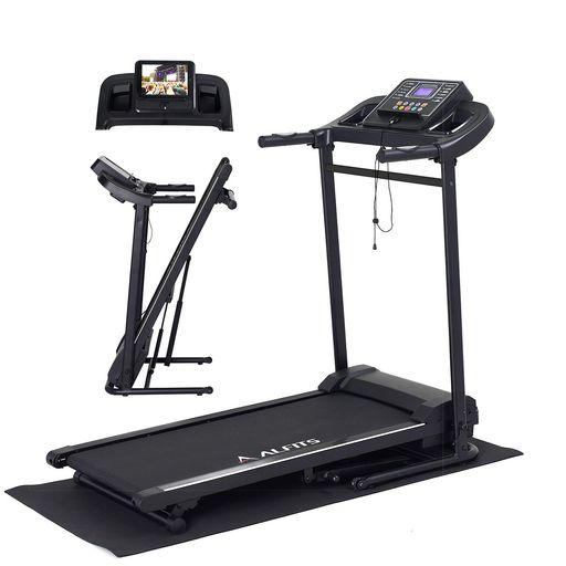 アルインコ(ALINCO) ランニングマシン ジョギングマシン ダイエット器具 健康器具 ダイエットマシン 時速1~10KM 歩行面39×100CM 傾斜角度1/2/3度 衝撃軽減クッション 保護マット付 組立不要 心…