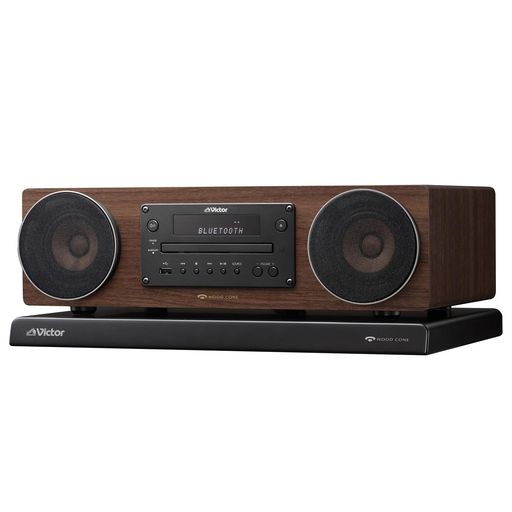 JVCケンウッド VICTOR EX-D6SET ミニコンポ EX-D6 & オーディオボード LK-EX10 セット BLUETOOTH ウッドコーンシリーズ ハイレゾ音源 CD FM/AM USB再生/録音