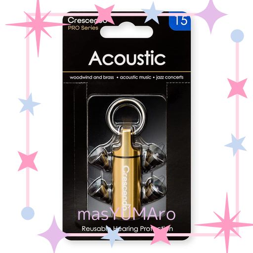 CRESCENDO PRO 耳栓 管楽器/アコースティック/ジャズ用 イヤー
