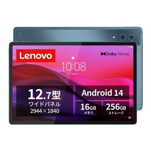 LENOVO YOGA TAB PLUS タブレット (12.7インチ ワイド パネル QUALCOMM SNAPDRAGON? 8 GEN 3プロセッサー 16GB 256GB WI-FIモデル) タイダルティール ZAEG0149JP