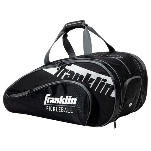 FRANKLIN(フランクリン) PRO SERIES PICKLEBALL BAG - BLACK/WHITE |フランクリン プロ・シリーズ・ピックルボール・パドルバッグ