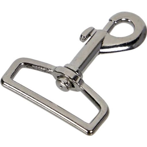 トラスコ中山(TRUSCO) ニッケルメッキ スイベルベルトナスカン 53MM ベルト幅30MM × 20 【ケース販売】 SEB-30