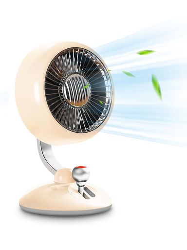 卓上扇風機 小型 USB充電式【 2025新低騒音設計？LEDライト搭載 】 扇風機 小型 大風量 3段階調節 静音 タイマー機能付き 軽量 コードレス ミニ サーキュレーター 自動首振り 省エネ 強力 お…