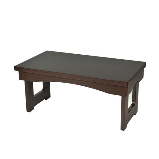 サンメニー 本格 経机 (文机) ミニ テーブル 折りたたみ 式 コンパクト 定番 仏具 仏壇前 に 供物台 法事に 最適 ウォールナット調 法要 供養 お盆 お彼岸 ろうそく立て りん 置き場に 供物…