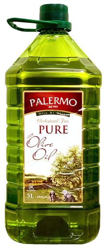 PALERMO ピュア オリーブオイル【大容量 5リットル】5L ペットボトル【高温加熱料理向き】PALERMO PURE OLIVE OIL 5L