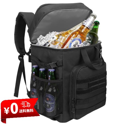 HP HOPE 30L 28/32 CANS 保冷リュック 大容量 クーラーボックス 保冷リュック 保温 釣り キャンプ クーラーボックス クーラーバッグ 保温 保冷 軽量 防水 極厚断熱材 手提げと肩掛け両用 アウト…