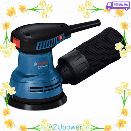 【】BOSCH PROFESSIONAL(ボッシュ) 吸じん ランダムアクションサンダー・ポリッシャー GEX125 【低振動・吸じん・電子無段変速パワフル 静か車磨き 洗車集塵 木工ダブルアクション研磨機 電動…