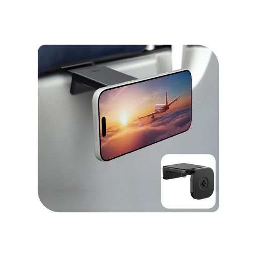 SPIGEN スマホホルダー MAGSAFE クリップタイプ マグネット 飛行中用スマホホルダー カラビナ付き IPHONE 15 PRO MAX, 15 PRO, 15 PLUS, 15, 14, 13, 12 シリーズ MAGSAFEケース に対応