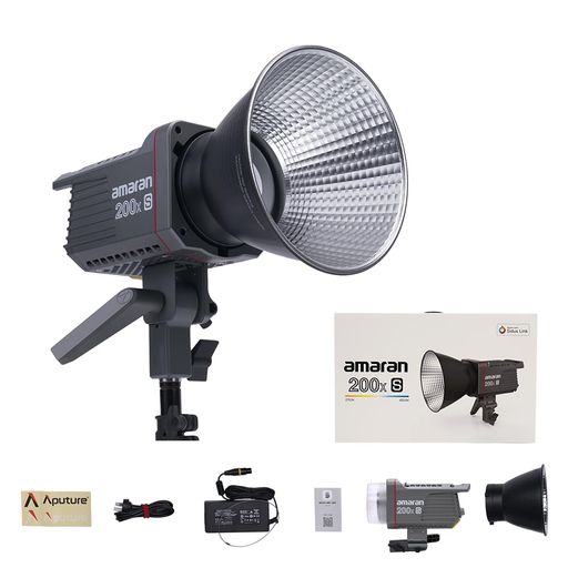 APUTURE】 AMARAN 200X-S AMARAN 200XS AMARAN 200X Sモデル LEDビデオ