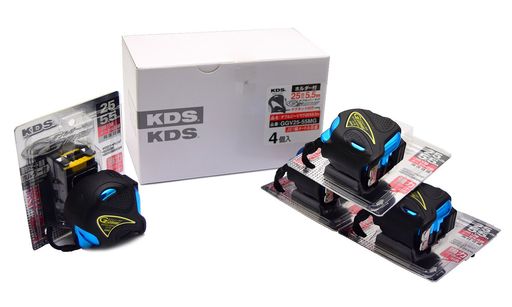 ムラテックKDS コンベックス ダブルジーマグV25巾 5.5M 4個入ボックス GGV25-55MGB 7,927円