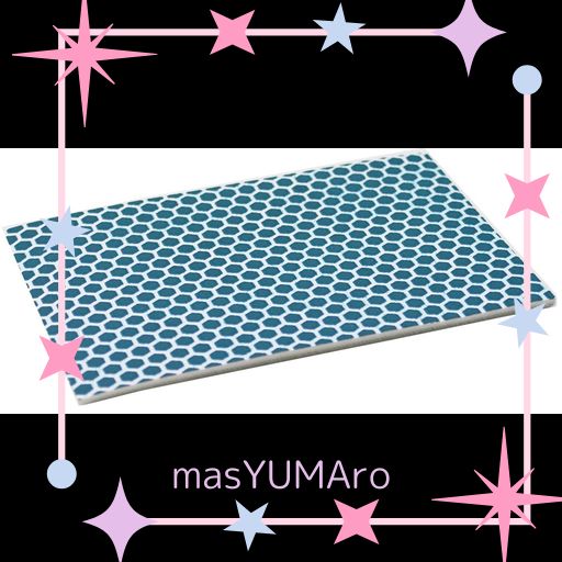 【国産】NCA製 浴室の鏡・ガラス用 ES-ダイヤ研磨マジックシート(ハード)2枚セット (ミニサンダー・手磨ホルダー両用)