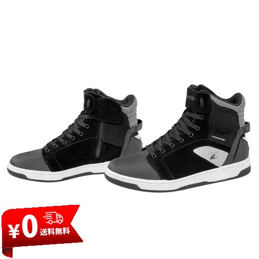 コミネ(KOMINE) 2025モデル バイク用 05-302 BK-302 WPライディングスニーカー BLACK 26.0