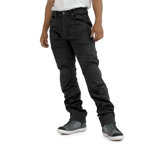 [KOMINE] バイク用 パンツ WJ-936R エニグマライトプロテクトサーマルジーンズ COTTON BLACK L/32 07-936