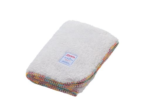 PECORA 羊のようにフワフワ 両面ボア ふんわりブランケット 大判 LL 140×200CM グレー