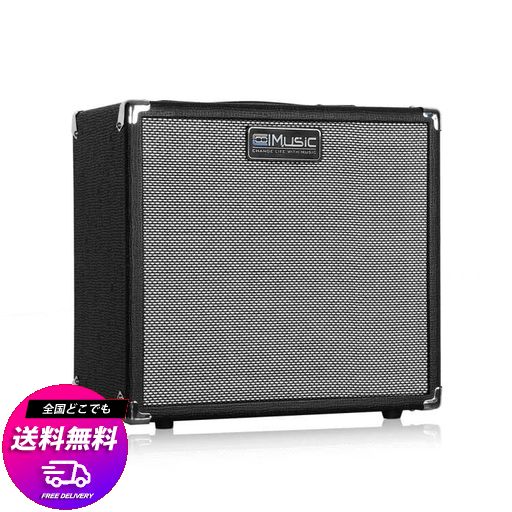 COOLMUSIC ベースアンプ 30W コンボアンプ TS112 2スピーカー搭載(8インチ+ツイーター)ディストーション/クリーン切替 AUX入力 ヘッドホン対応 自宅練習 ライブ用 ポータブル