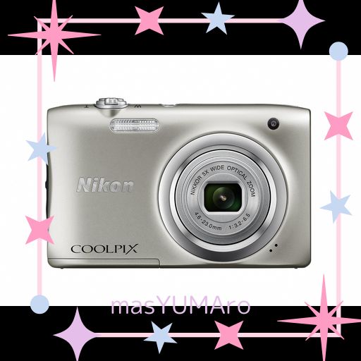 NIKON デジタルカメラ COOLPIX A100 光学5倍 2005万画素 シルバー A100SL