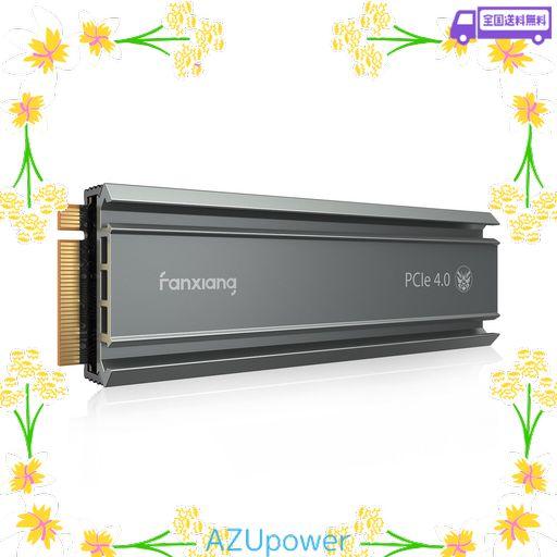 FANXIANG S660 2TB M.2 SSD TLC採用 最大5000MB/S PCIE GEN4.0X4 64GB/S NVME SSD 2TB PS5動作確認済 内蔵SSD ヒートシンク付き ノートパソコン/デスクトップ/PS5に対応