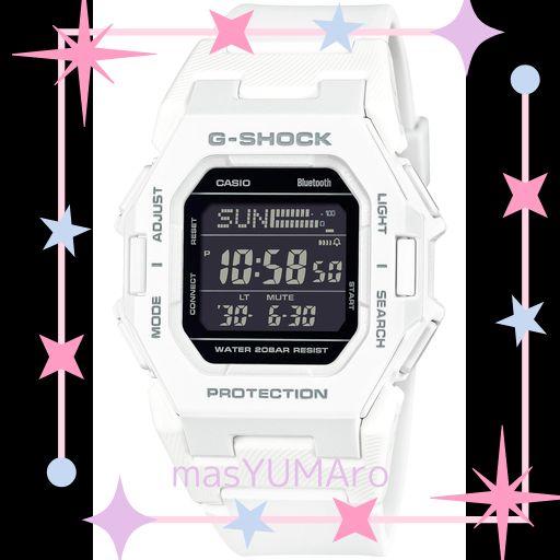 [カシオ] 腕時計 ジーショック 【国内正規品】 BLUETOOTH搭載 歩数計測機能 GD-B500-7JF メンズ ホワイト