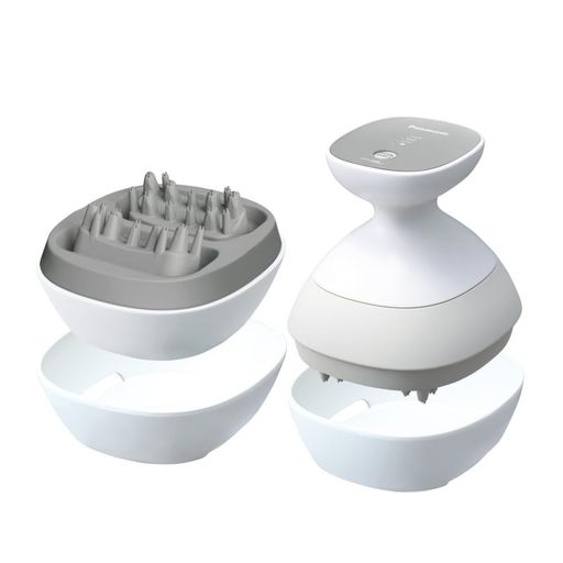 パナソニック 頭皮エステ リフトモード 密着もみ出しブラシ ストレッチブラシ スピード3段階 シルバー調 EH-HE0J-S