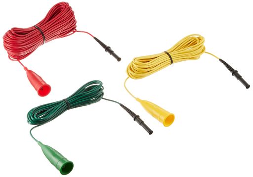 共立電気計器 (KYORITSU) 接地抵抗計用精密測定用コード(赤20M、黄10M、緑5M)MODEL 7095A
