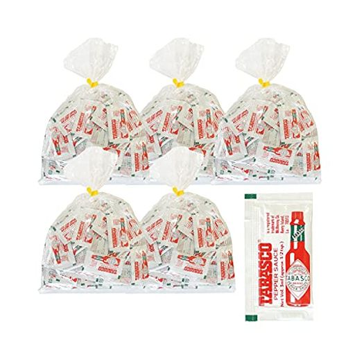 タバスコ ペパーソースミニパウチ (3ML×500袋) テイクアウト ピザ パスタ アウトドア 小袋 調味料