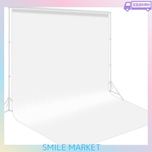 FOTOFOTO 背景布 白布 3M X 6M 撮影 布 白 厚地 背景 布 白 大きい 透けにくい 白い背景 背景シート 無地 反射面と無反射面があり 白い布 バックペーパー シワが出来やすくない スクリーンシー…
