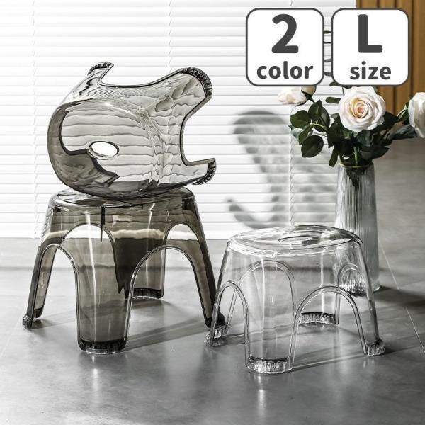 浴用椅子 バスチェア お風呂用イス バス用品 踏み台 いす 洗面台 風呂場 シンプル クリアカラー 無地 単色 クール おしゃれの通販は 6,437円