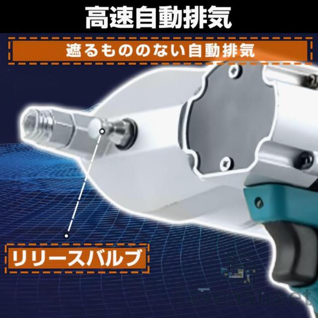 充電式グリスガン コードレス 電動グリースガン 高圧 小型 軽量 電動工具セット 掘削機 農業機械 自動車 オートバイ 潤滑 メンテナンス