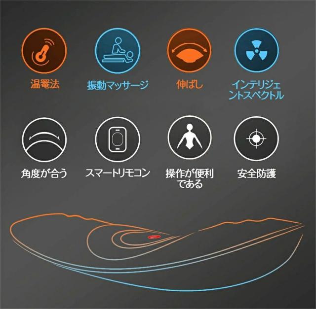 送料無料 腰椎矯正器 腰マッサージ器 充気式?脊椎牽引器 温熱 振動マッサージ 腰部パッド マグネット指圧 疲労を和らげる 腰痛を和らげる 腰痛 改善 サポーター 男女兼用_6