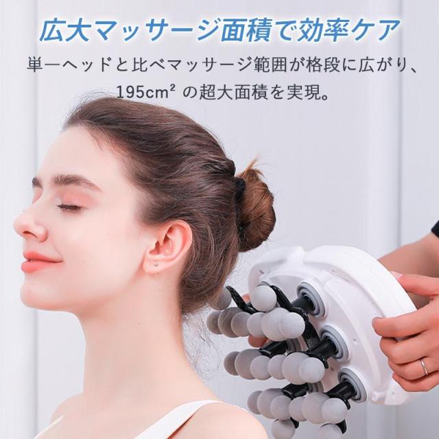 マッサージガン 筋膜リリース ガン 電動 ボディケア 22種類ヘッド 9段階振動調節 Type-C充電式 軽量 静音 ハンディ 全身ケア ふくらはぎ 肩 腰 足 運動後 ケア ギフト_2