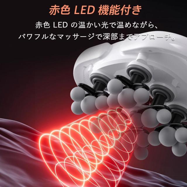 マッサージガン 筋膜リリース ガン 電動 ボディケア 22種類ヘッド 9段階振動調節 Type-C充電式 軽量 静音 ハンディ 全身ケア ふくらはぎ 肩 腰 足 運動後 ケア ギフト_5