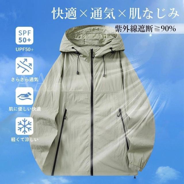 ファン付き作業服 長袖 フード付き バッテリー・ファンセット選択可能 メンズ レディース 大風量 低騒音 熱中症対策 作業着 アウトドア 登山 釣り キャンプ_2