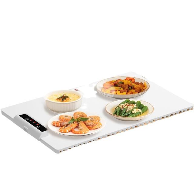 食品保温プレート シリコン製 電気保温トレイ ホットプレート 食品保温 