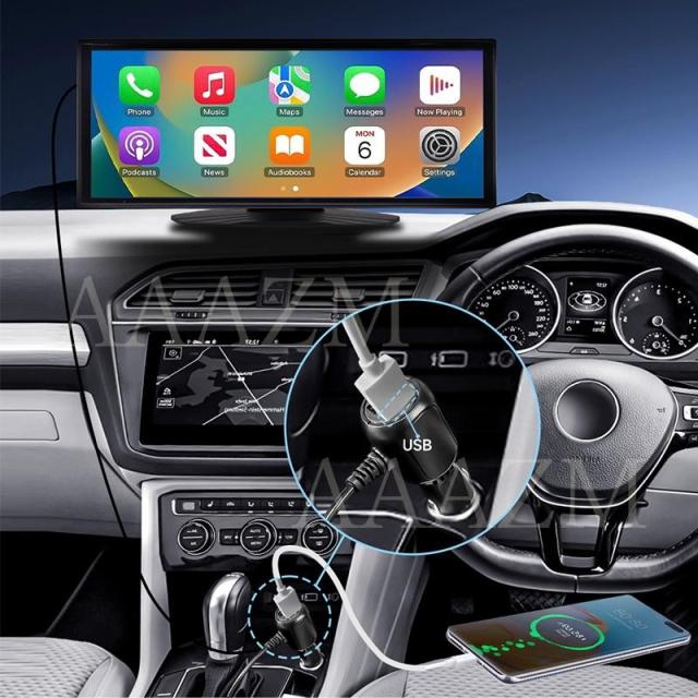 ディスプレイオーディオ carplay bluetooth android auto カーナビ バックカメラ android aux 11.26インチ ミラーリング ワイヤレス ポータブル 車用品_14