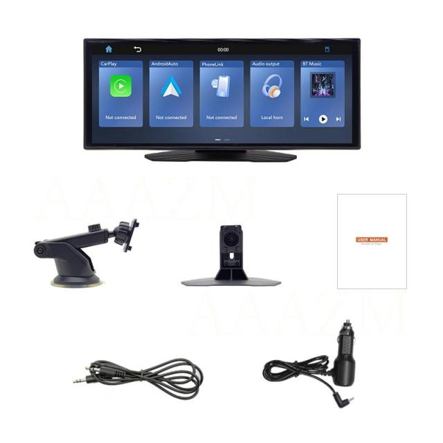 ディスプレイオーディオ carplay bluetooth android auto カーナビ バックカメラ android aux 11.26インチ ミラーリング ワイヤレス ポータブル 車用品_17