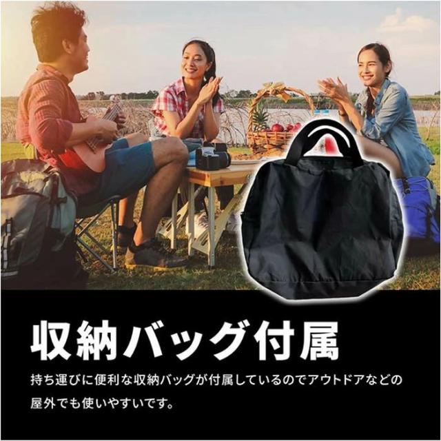 夏にお勧め！ポータブルソーラーライトファン 3in1機能 小型扇風機 野外・アウトドアに最適 太陽光充電 2WAY充電方式 OFFタイマー 収納バッグ付属 キャンプ 釣り 災害時にも便利 室外でも使用可能_6