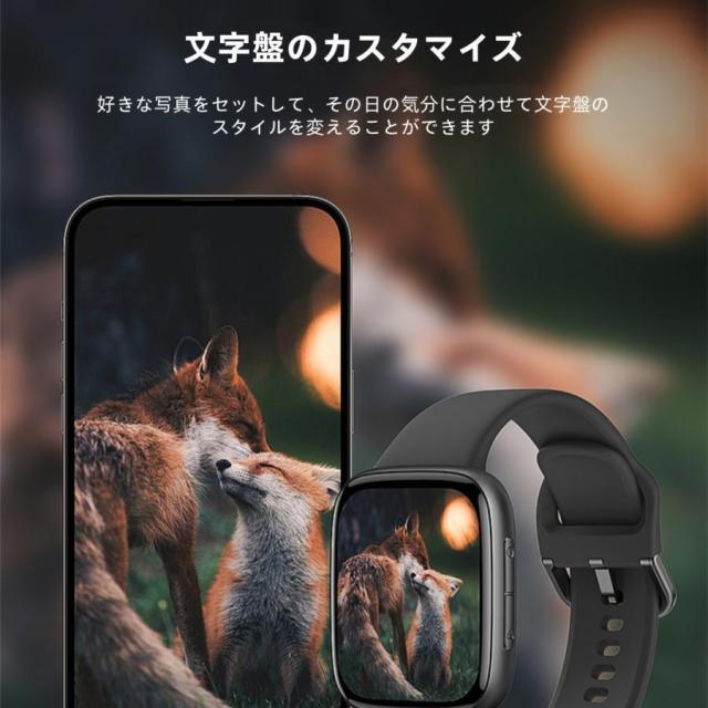 スマートウォッチ 日本製検出器 電話を掛ける役立つこと 心臓の鼓動数 お休み保護すること 血圧 運動すること流行り物 血中O 剪断応力監測 思わしい位置づける 1.85in大画面 高明確さ 検測 雨合羽 差し上げ物