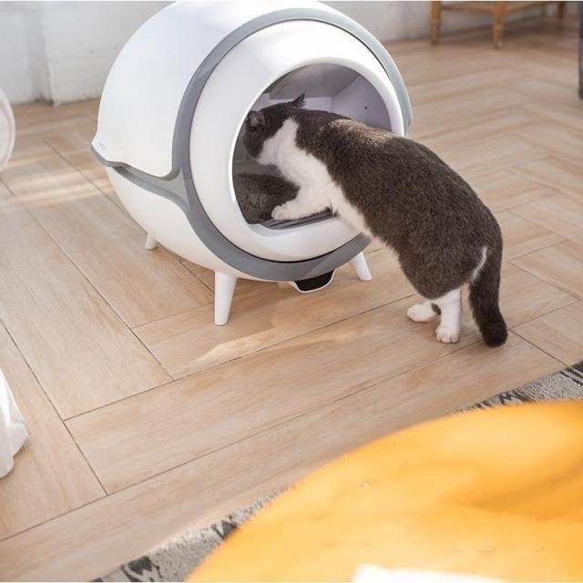 猫 トイレ 全自動 猫用トイレ 大型 多頭飼い おしゃれ自動トイレ 消臭