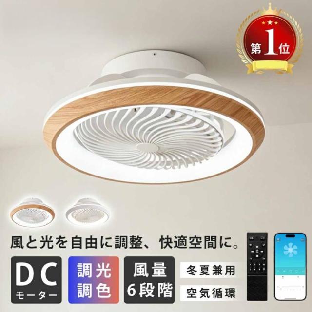 シーリングファンライト 首振り led DCモーター 10畳 シーリングライト ファン付き照明 シーリングファン 扇風機付き 自動スイング 天井ライト 照明器具 省エネ