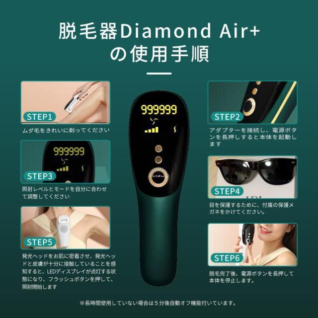 脱毛器 IPL光脱器 女性 メンズ 永久脱毛 家庭用脱毛器 サロン級 自動照射 レーザー vio対応 レディース 脇 腕 足 背中 全身用_16