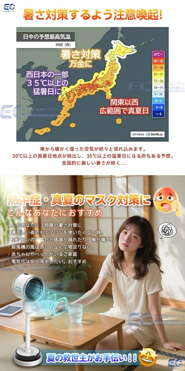 扇風機 冷風機 加湿機能付き 温風冷風 サーキュレーター 加湿器 DCモーター 静音 180°自動首振り 多機能扇風機 冷暖兼用扇風機 空気清浄 風量3段階 リモコン付き タイマー付 省エネ 自然風 空気循環 衣類乾燥 シンプル 除湿 加湿_1