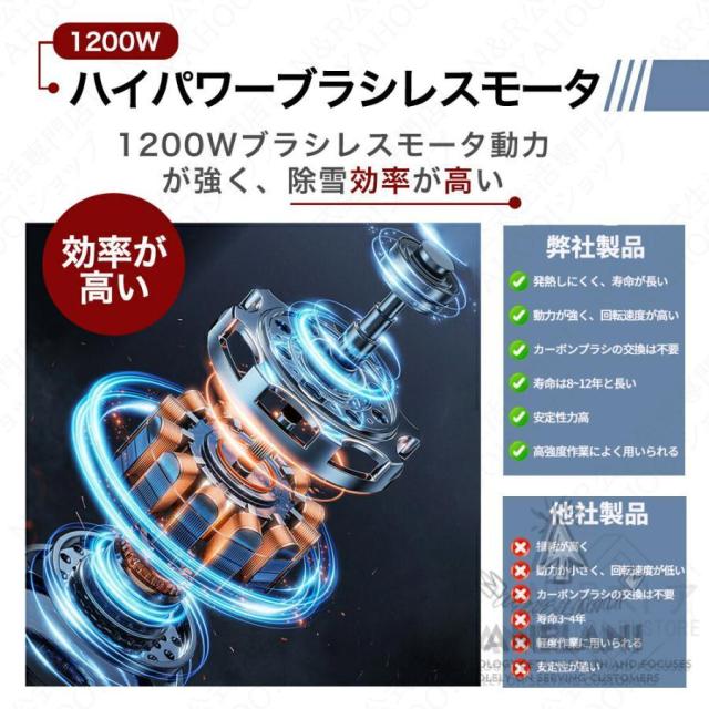 電動除雪機 家庭用 コードレス 折り畳み式 充電式 6.0Ah大容量バッテリー マキタバッテリー対応 業務用 力雪かき 雪かき機 除雪器具 雪かき 軽量 投雪 2025_7