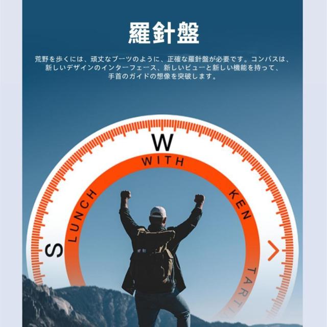【カメラ機能付き】スマートウォッチ 日本製センサー 心電 AI 血圧 血中酸素 心拍数 GPS 健康測定メンズ レディース 大画面 高精度 防水 敬老の日_4