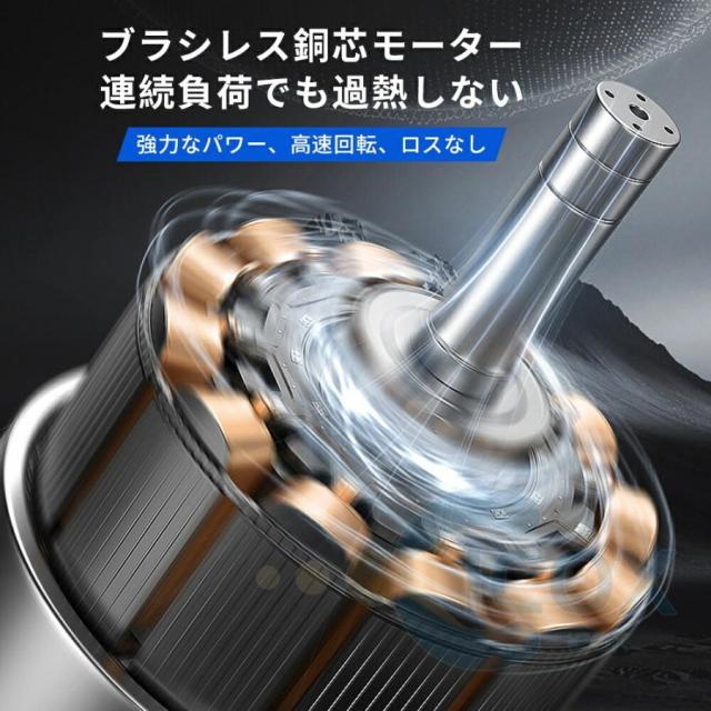 チェーンソー 充電式 ハンディ 12インチ 電動ノコギリ 家庭用 コードレス 安全ロック 軽量 レスチェーン調整 工具不要 自動給油 操作便利 強力 木工切断 枝切り_7
