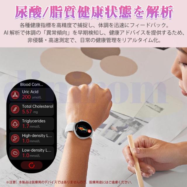スマートウォッチ 診療気泡管水準器糖値 血圧位置づける ECG心電図 電話を掛ける役立つこと 温度 血圧位置づける 体組み上げる 生き血構成成分分析的思考 LINE着信告げ知らせる 血中O 歩数計 お休み iPhone Android相応う