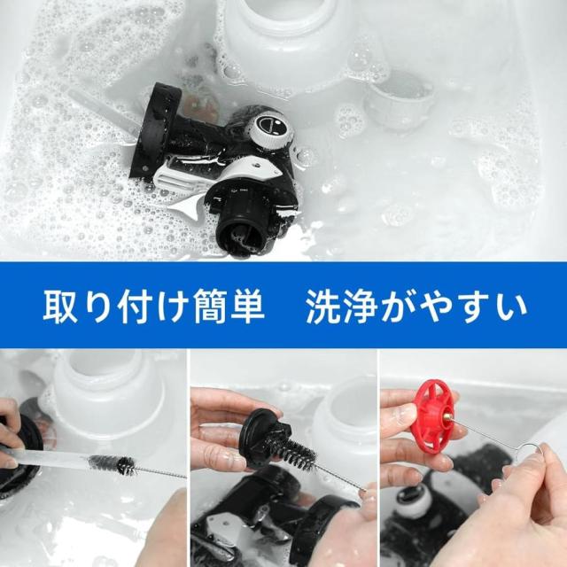 コードレススプレーガン 電動スプレーガン 電動塗装機 大容量タンク 噴射量調節可能 噴霧幅と角度調整 充電式 小型 家庭用塗装ガン_5